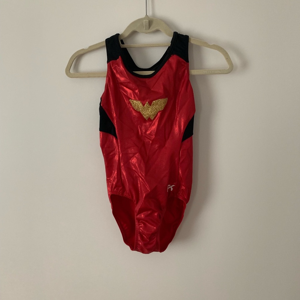 GK wonder woman gymnastics leotard